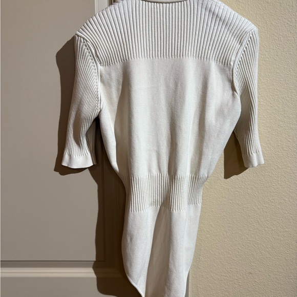 Authentic Jacquemus Cream Button-Up Blouse - Picture 9 of 11